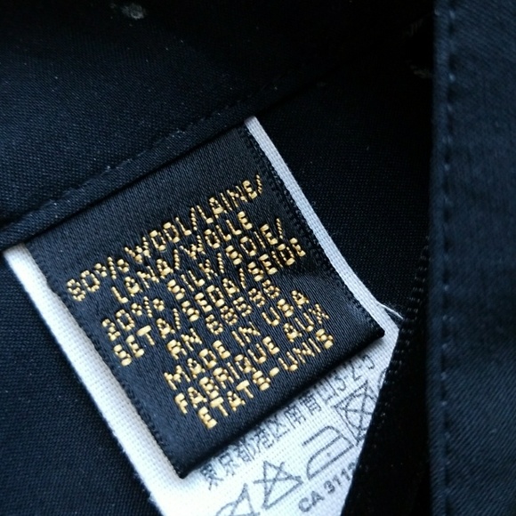 DONNA KARAN High Waisted/Wide Leg Pants - Picture 3 of 4